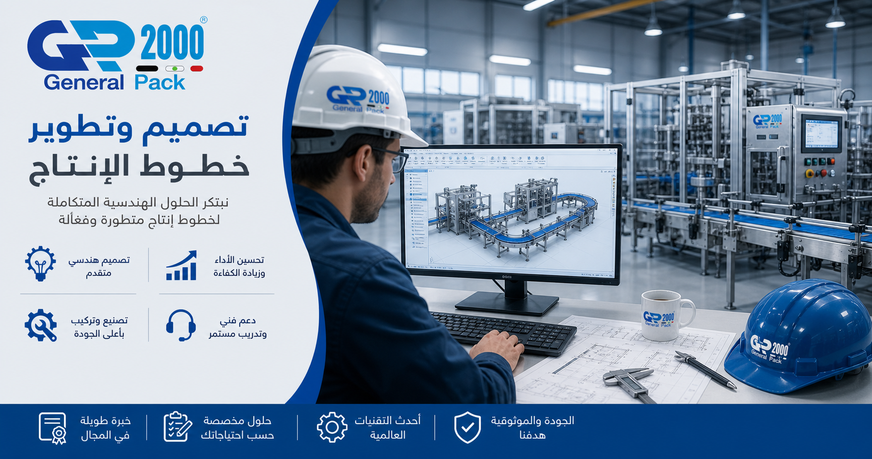 تصميم وتطوير خطوط الإنتاج